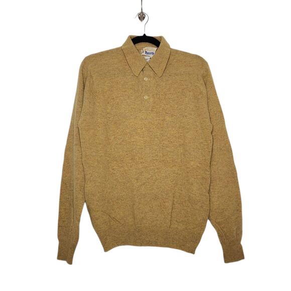 Vintage 60s 70s Clothespost Herman Phillips Lambswool British Colonies Sweater